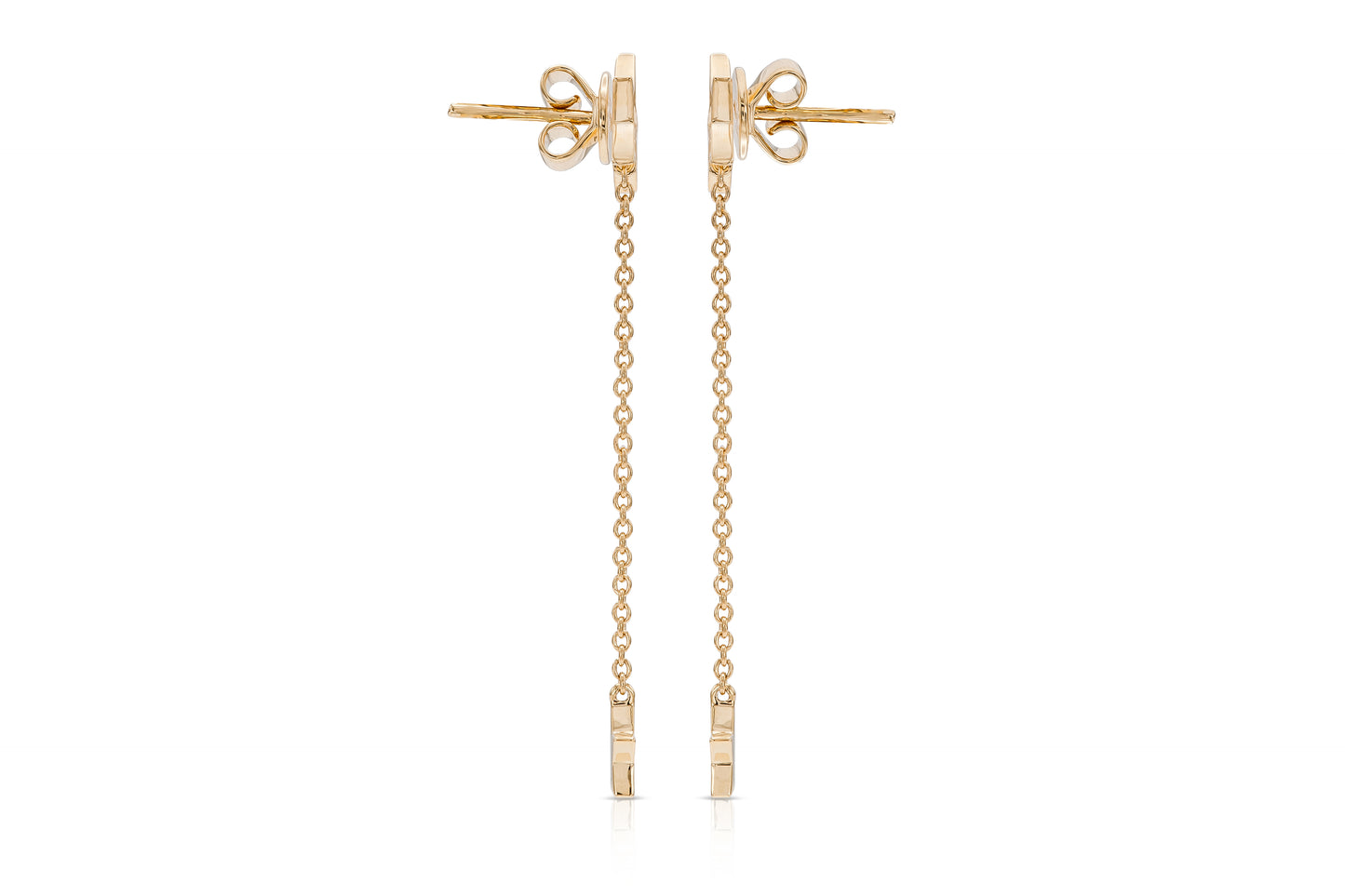 18K Yellow Gold Yuliia Star Earrings