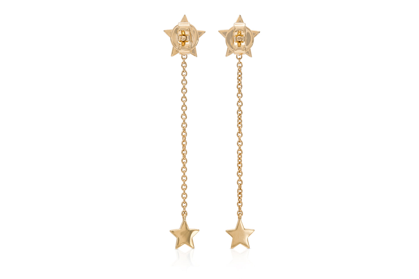 18K Yellow Gold Yuliia Star Earrings