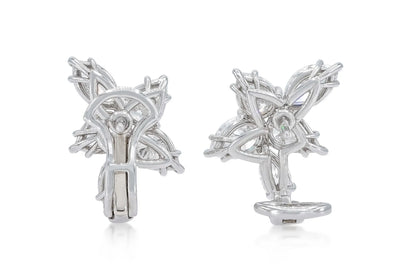 Platinum Diamond Ethereal Constellation Earrings DTw. 4.02 carat