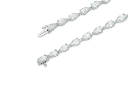 GIA certified 18K White & Yellow Gold Necklace with Natural White & Yellow Diamonds Tw. 59.42 carat