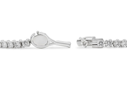 Platinum Tennis Bracelet Tw. 4.62 carat