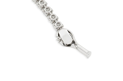 Platinum Tennis Bracelet Tw. 4.62 carat