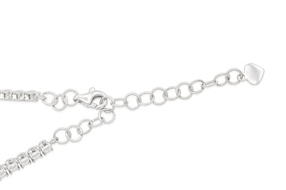 18K White Gold Diamond Choker
