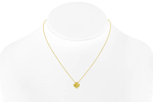 18K Yellow Gold Fancy Intense Yellow Diamonds Heartinity MM