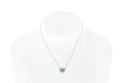 Natural Heart Shape Fancy Diamond Pendant