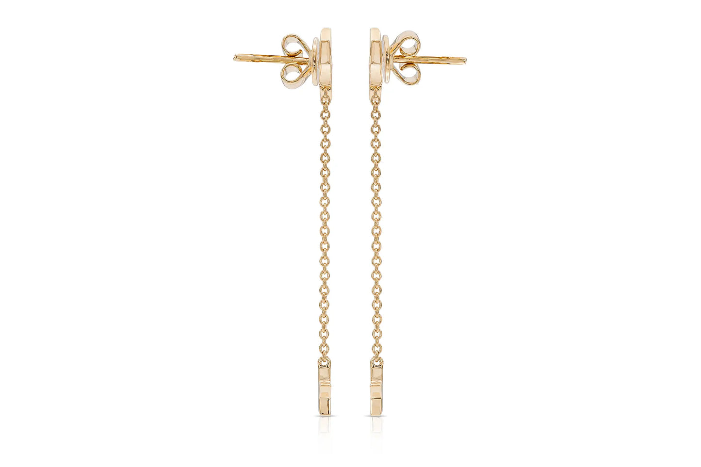 18K Yellow Gold Yuliia Star Earrings