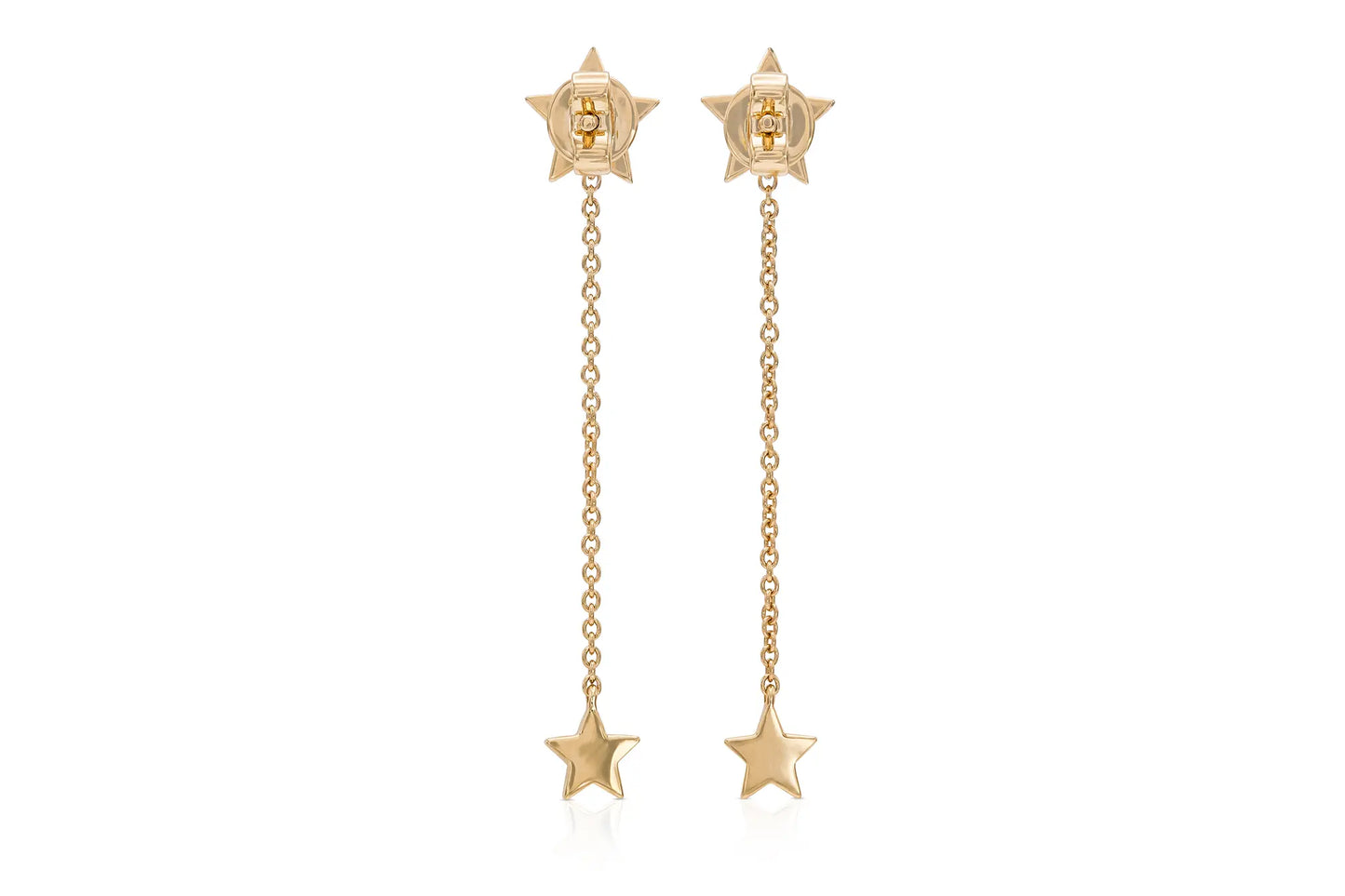 18K Yellow Gold Yuliia Star Earrings