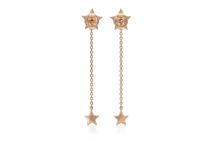 18K Rose Gold Yuliia Star Earrings