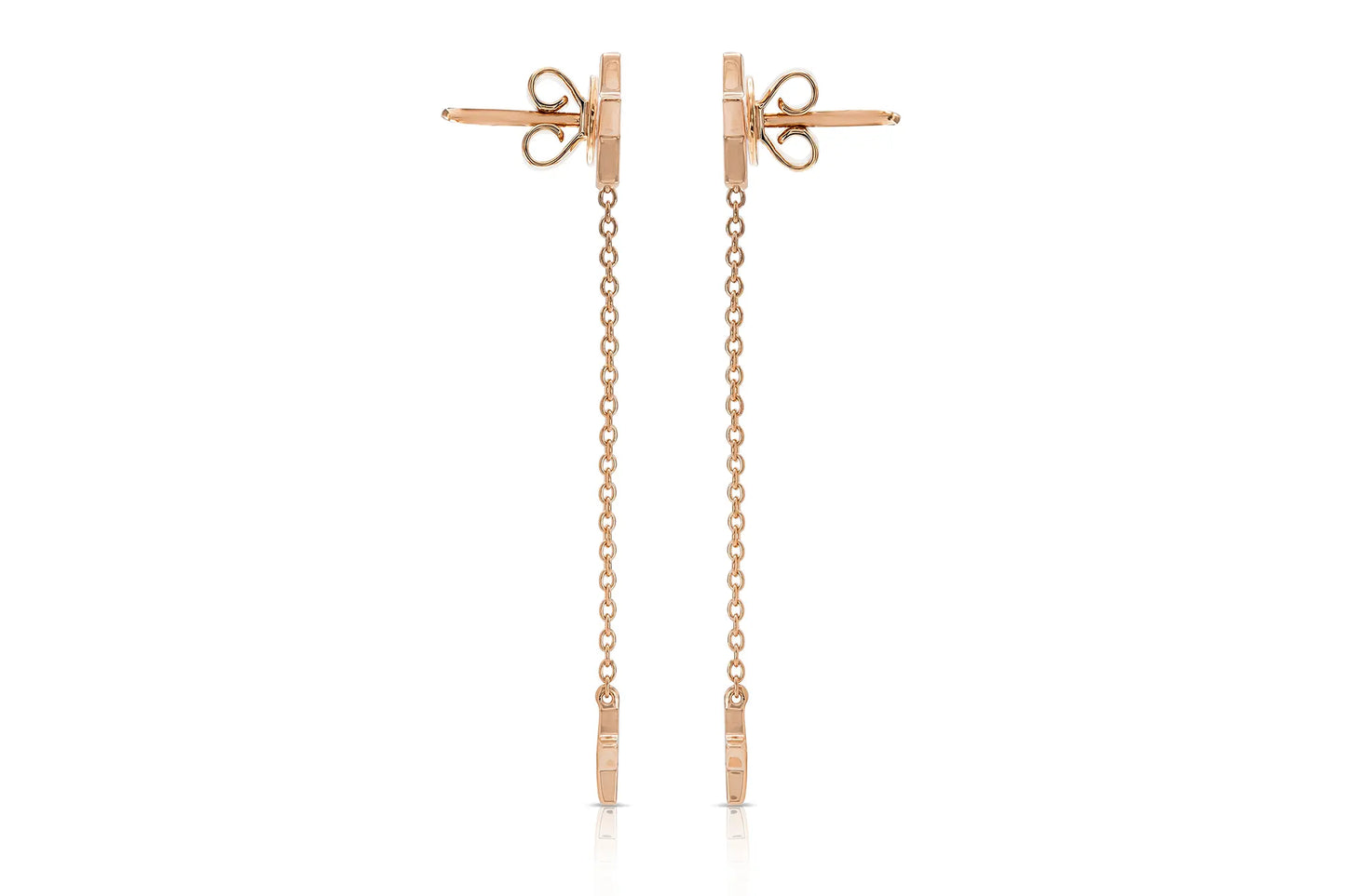 18K Rose Gold Yuliia Star Earrings